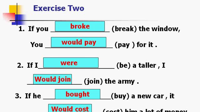 If Conditionals 2 &3