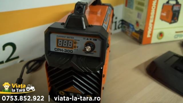 Aparat/Invertor De Sudura Campion CPH 300, MMA 300A, Electrozi 1,6 - 4mm, Electrozi, Bazici Superti