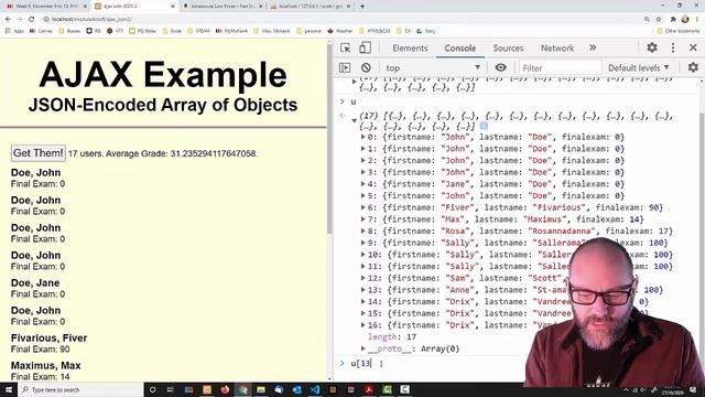 PHP & JavaScript: Module 4, Section 3 - Fetching from a Database смотреть онлайн