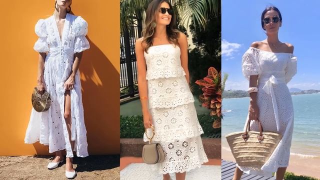 МОДНЫЕ ЛЕТНИЕ ПЛАТЬЯ | ОБРАЗЫ С ПЛАТЬЯМИ | ТРЕНДЫ ЛЕТА 2023 смотреть онлайн