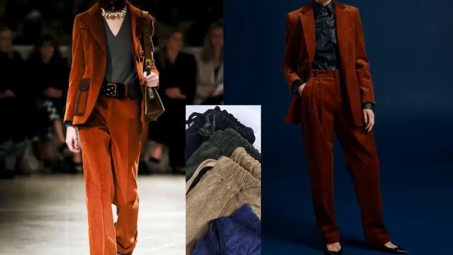 ТРЕНД СЕЗОНА ВЕЛЬВЕТОВЫЕ БРЮКИ ДЛЯ ЖЕНЩИН ЗА 40 смотреть онлайн