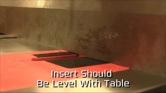 Table Saw Blade Insert Alignment смотреть онлайн