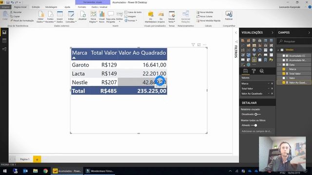 [DAX + Power BI] Corrigindo Valores no Total com as Funções SUMX e CALCULATE смотреть онлайн