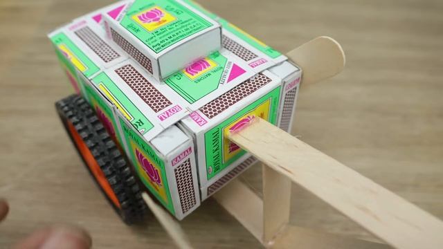 How to make Matchbox Ice Cream Rickshaw Cart - diy matchbox ice cream cycle rickshaw trolley model смотреть онлайн