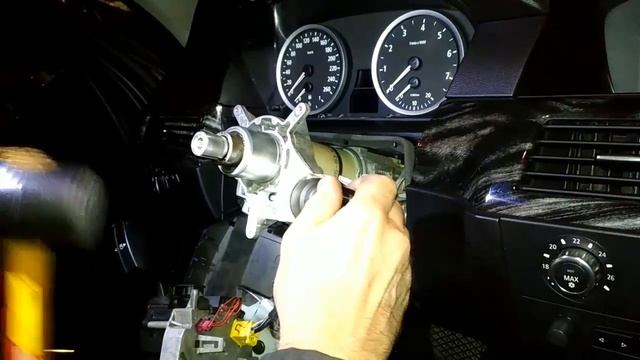 как достать личинку замка зажигания BMW E60 т 8-925-507-3309 ремонт смотреть онлайн