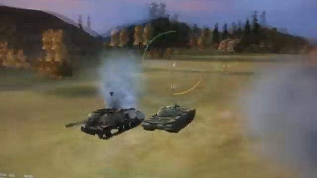 красный прицел - баг World of Tanks смотреть онлайн