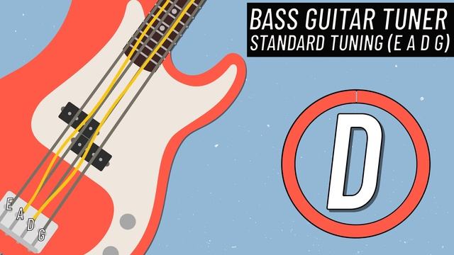 Bass Guitar Tuner (4 String Standard Tuning E A D G) смотреть онлайн