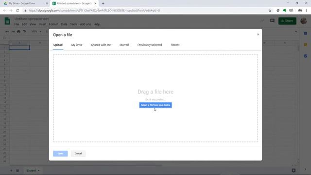 How to Import CSV File into Google Spreadsheets смотреть онлайн