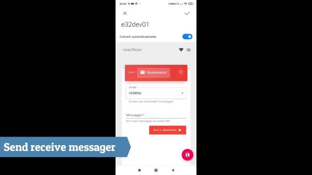 LoRa EByte E32 Web Manager smartphone Soft AP mode, configuration, send messages, custom layout смотреть онлайн