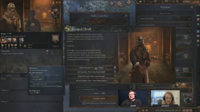 Crusader Kings III - Northern Lords First Look смотреть онлайн