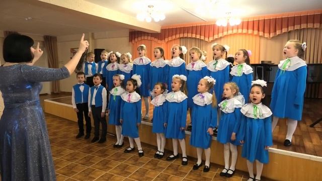 хор "Колокольчики" ДШИ №9 города Омска 2020 г. смотреть онлайн