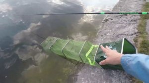 НЕДОРОГОЙ САДОК ДЛЯ РЫБЫ, с защитой от истирания на дамбе ОБЗОР САДКА ДЛЯ РЫБАЛКИ