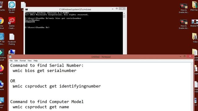 How to Find Computer Model and Serial Number of Windows 7, 8, 10 pc/laptop [2020] смотреть онлайн