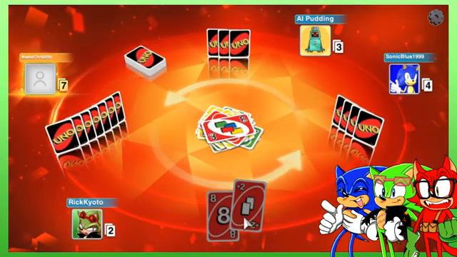 Scourge Plays UNO (w/Sonic & Gadget) STOP TOUCHING MY DECK! смотреть онлайн