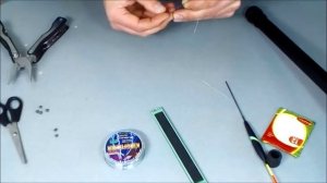 Оснастка поплавочной удочки. Маховое удилище (4 метра)