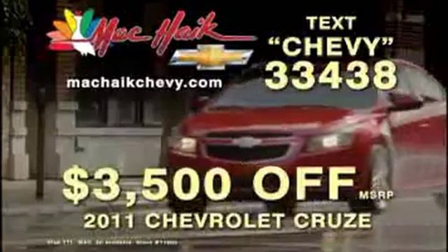 2011 Chevrolet Cruze from Mac Haik Chevrolet смотреть онлайн