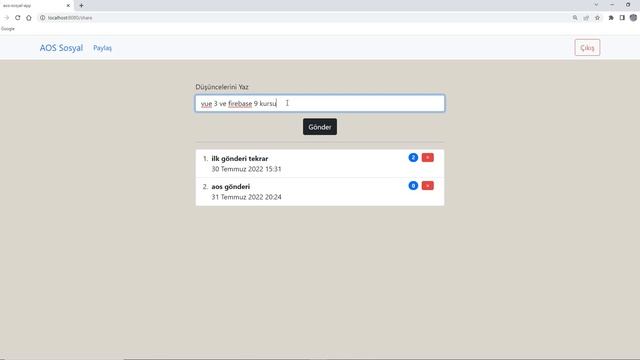 0# Uygulama Tanıtım [Vue 3 - Firebase 9] смотреть онлайн