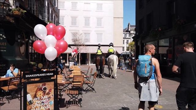London walk: Piccadilly Circus to Oxford Street via Regent Street, Carnaby Street and Liberty Londo смотреть онлайн