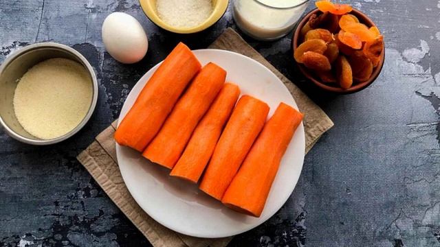 Морковная запеканка с курагой смотреть онлайн