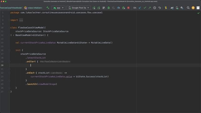 onStart & onCompletion Lifecycle Operators | Kotlin Flow for Android Development смотреть онлайн