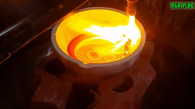 4 KILLO EMAS BATANGAN MURNI #logamemas #emasbatangan #pengolahanemas #pemurnianlogam смотреть онлайн