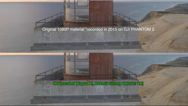 TOPAZ AI: Upscaling Old Drone Footage (1080P To 4K)