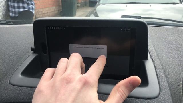 Nexus 7 in car tablet - Renault Clio MK3 2006 - Showcase смотреть онлайн