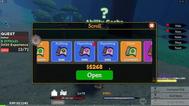 Roblox : Ninjitsu  Master Of Elements 📜 นี่มัน Bloxfruit ในเวอร์ชันนินจา !!!