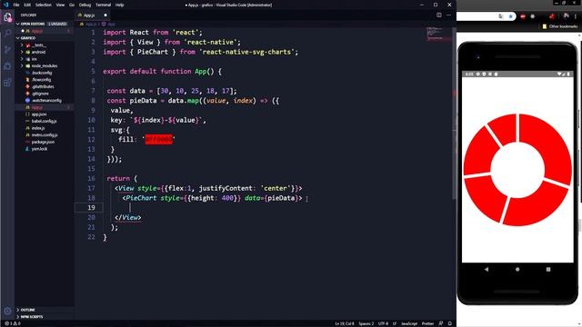 Você já viu como é fácil criar gráficos no React Native? смотреть онлайн
