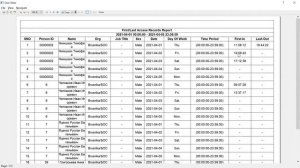 Инструкция: как делать отчеты по учету рабочего времени с терминалов доступа hikvision  в ivms
