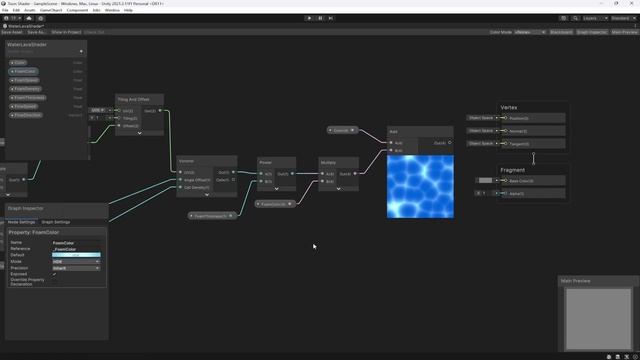 Simple Water & Lava Shader in Unity with Shader Graph смотреть онлайн