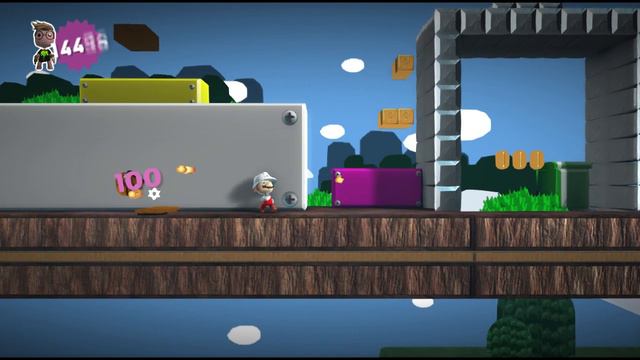 LittleBigPlanet 2 - Super Mario Bros 3 PS3 World 1 смотреть онлайн
