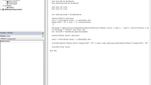 Macro to Browse and Copy data from one sheet to another excel sheet смотреть онлайн