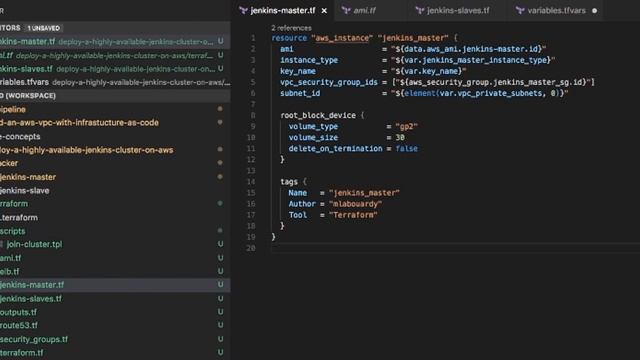 Episode 03: Deploy a Highly Available Jenkins Cluster on AWS смотреть онлайн