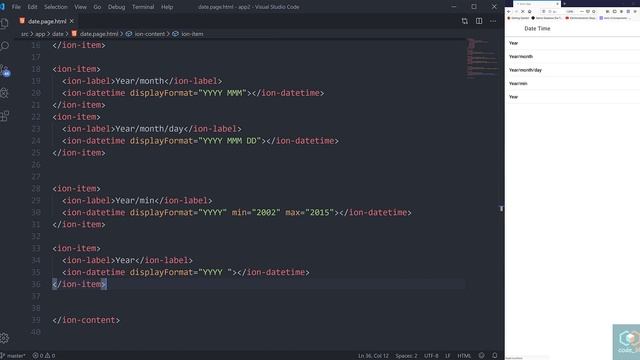 #11_ionic4_Date Time смотреть онлайн