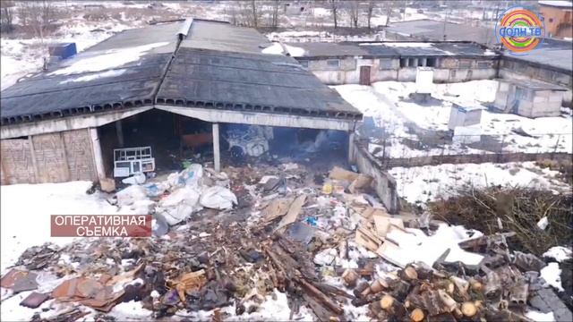 В заброшенном коровнике в Солнечногорске нашли мусорную свалку смотреть онлайн