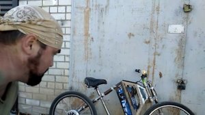 Электровелосипед из гироскутера  ттх