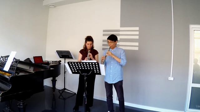 W.F. Bach Adagio ma non molto from Duet №3 for Two Flutes F.56 (arr. for 2 oboes) смотреть онлайн