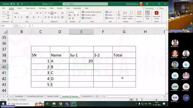 Clip-6 (Concept of Function & Formula and Paste special and randbetween) #excelmarathon смотреть онлайн