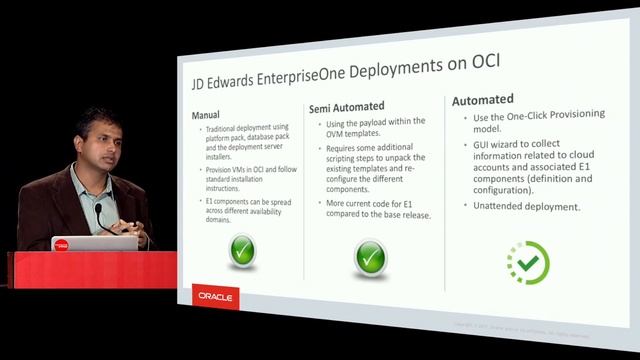 JD Edwards in the Cloud: Oracle Apps on Oracle Cloud Infrastructure смотреть онлайн