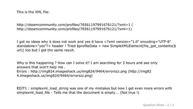 HTML : XML Parser Error Start Tag Expected смотреть онлайн