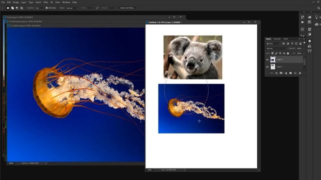 PhotoShop In HINDI 02 Rectangular Marquee tool смотреть онлайн