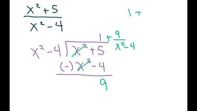 Rewrite Each Improper Rational Expression as Sum Of a Polynomial And Proper Rational Expression P1 смотреть онлайн