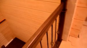 #Лестница в частном доме с кованым ограждением; #Лестница второго этажа фото...