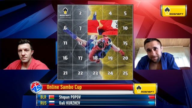 POPOV VS KURZHEV - SAMBO STARS IN ONLINE SAMBO COMPETITION смотреть онлайн