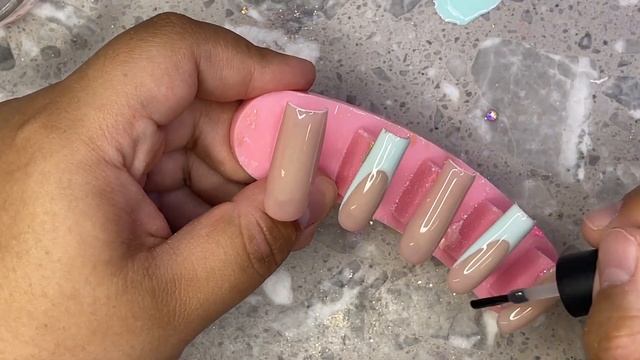 Press on nails for beginners | How to make press on nails IN DEPTH | Press on nails business | смотреть онлайн