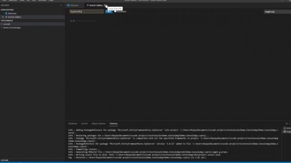 Connect to an existing Database using the .net Entity Framework Core