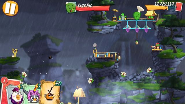 Angry Birds 2 - Boss Battle (Chef Pig) смотреть онлайн