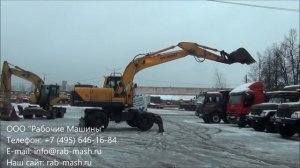 Колесный экскаватор HYUNDAI 180W-9S