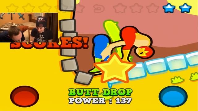 WRESTLE JUMP - FUNNY ONE BUTTON GAME! смотреть онлайн